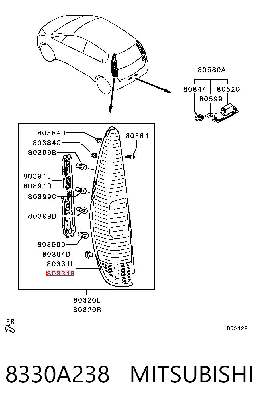 8330A238 Mitsubishi