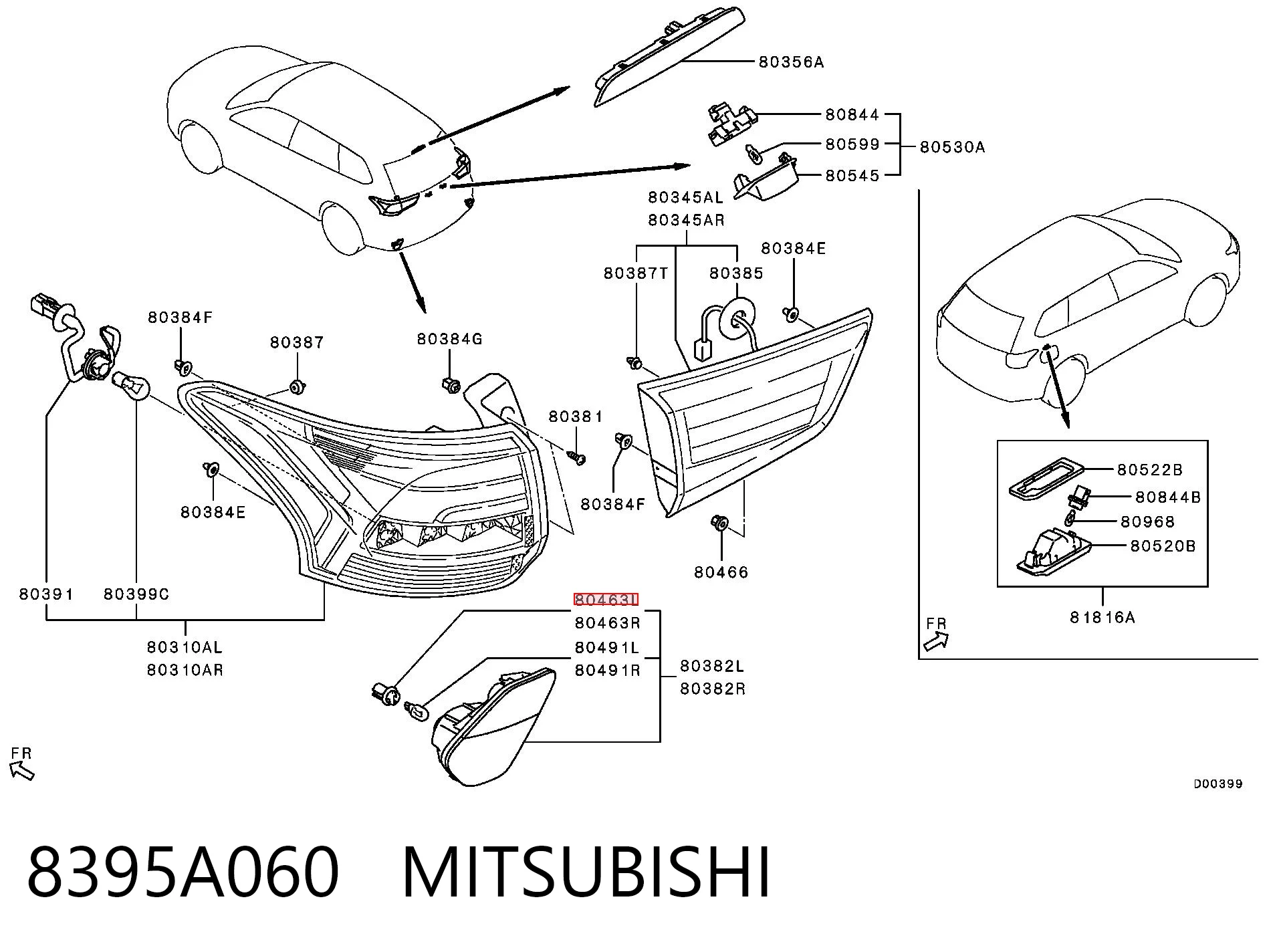 8395A060 Mitsubishi