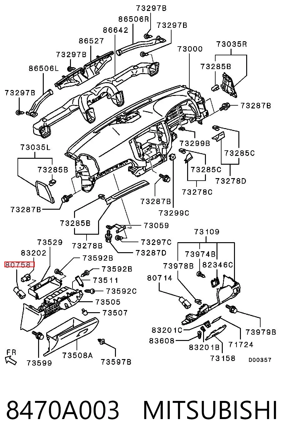 8470A003 Mitsubishi