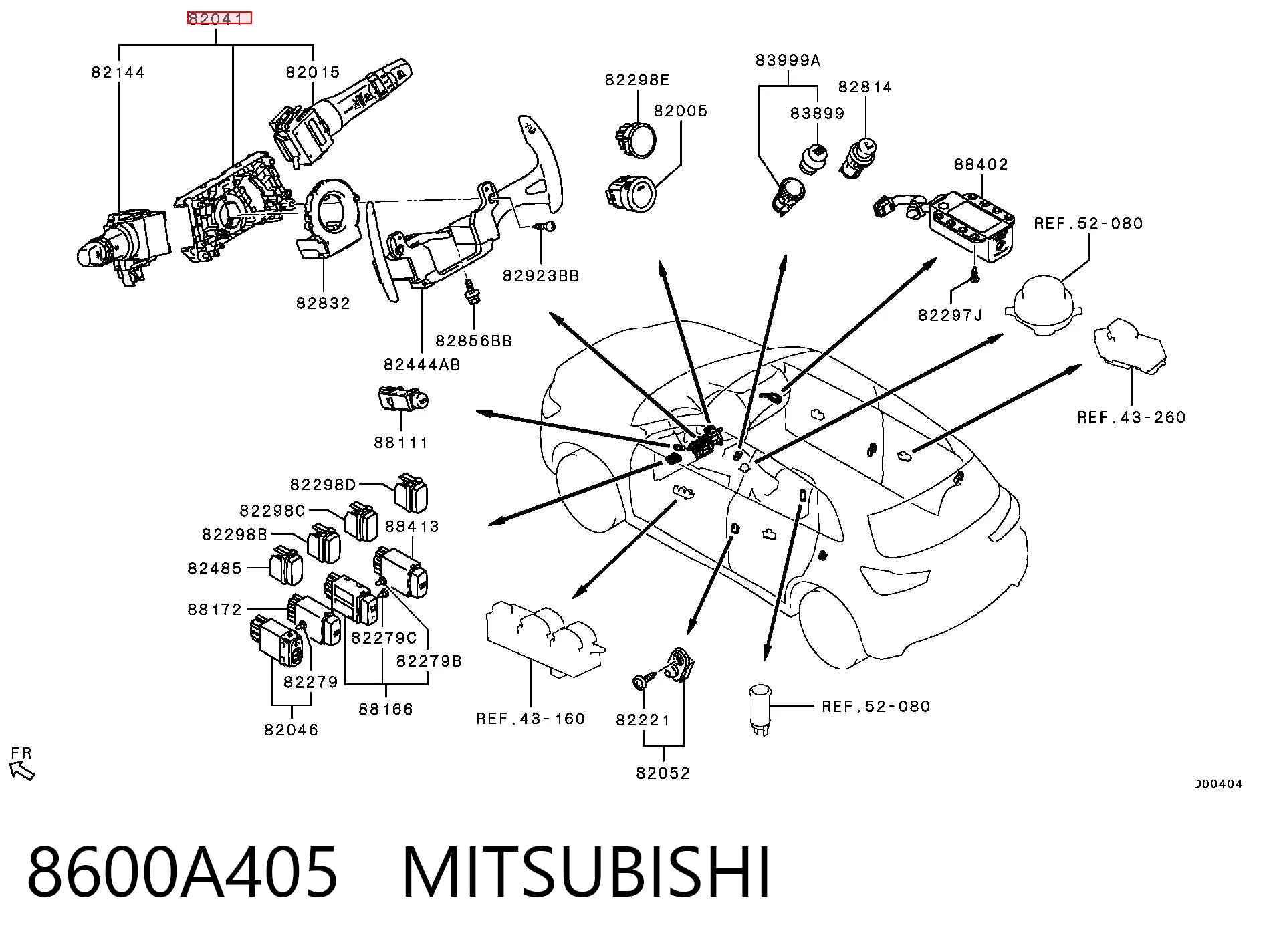 8600A405 Mitsubishi