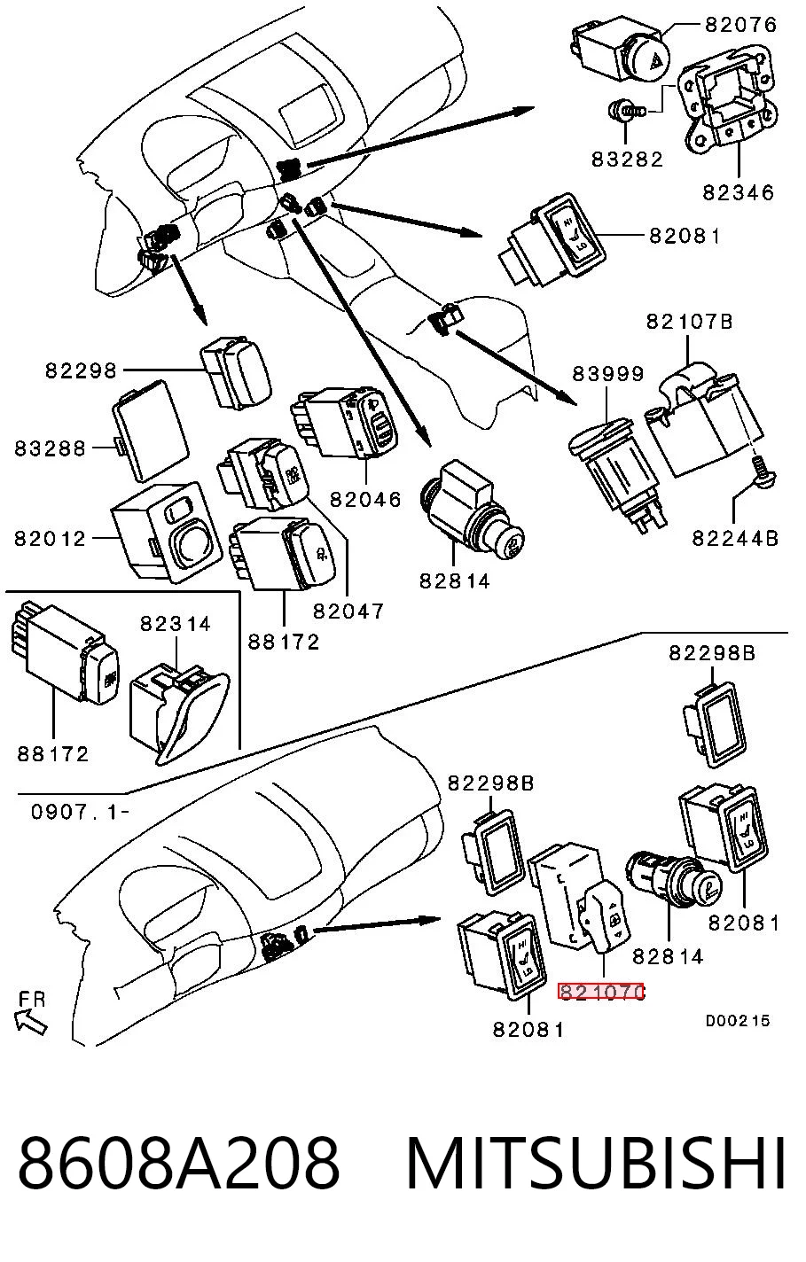 8608A208 Mitsubishi