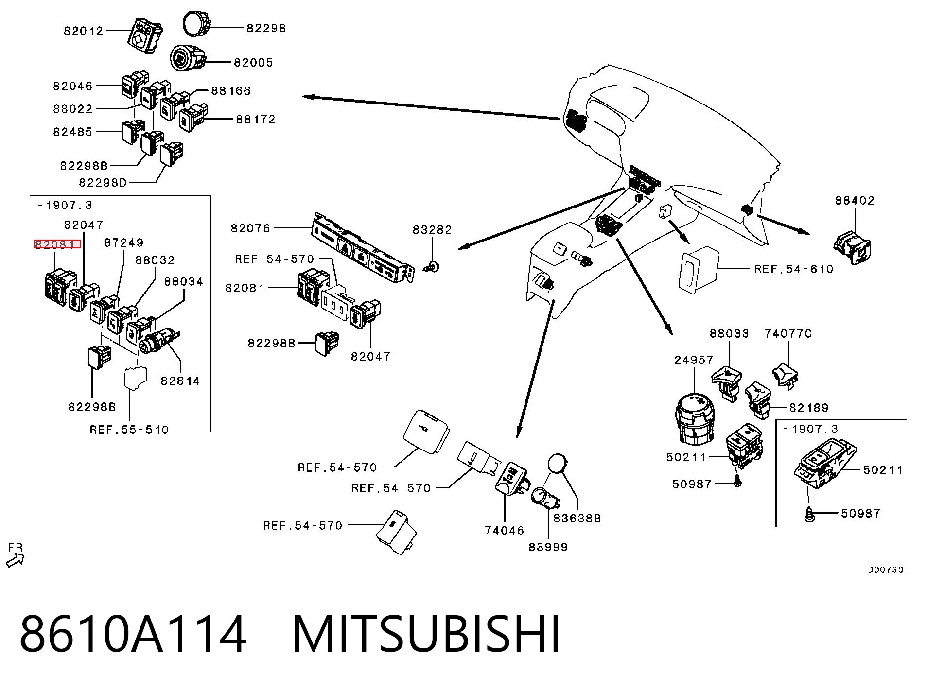 8610A114 Mitsubishi