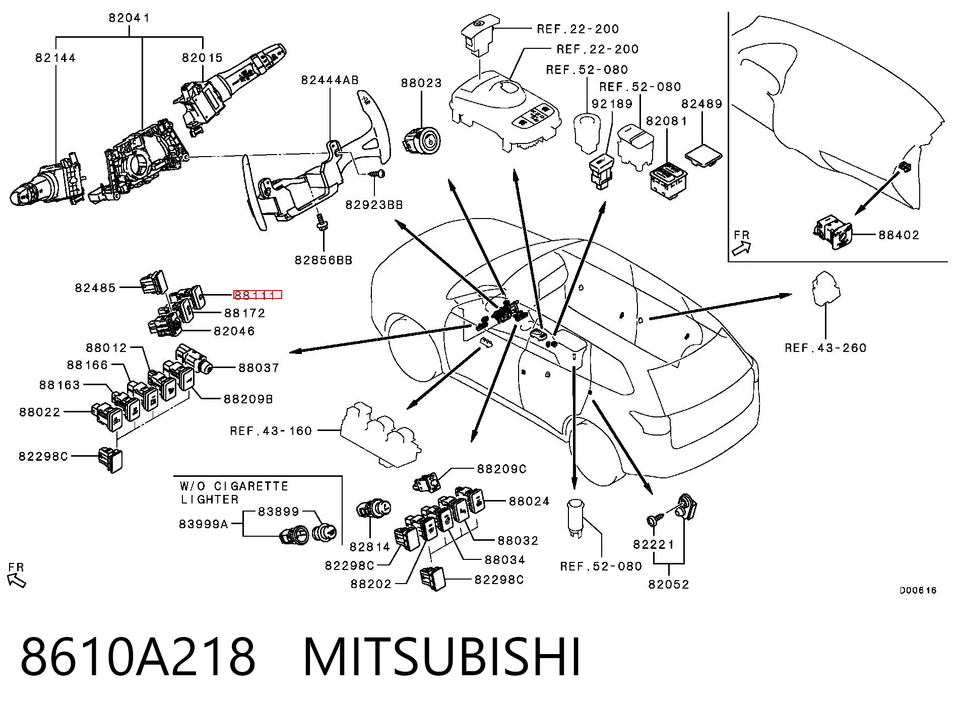 8610A218 Mitsubishi 