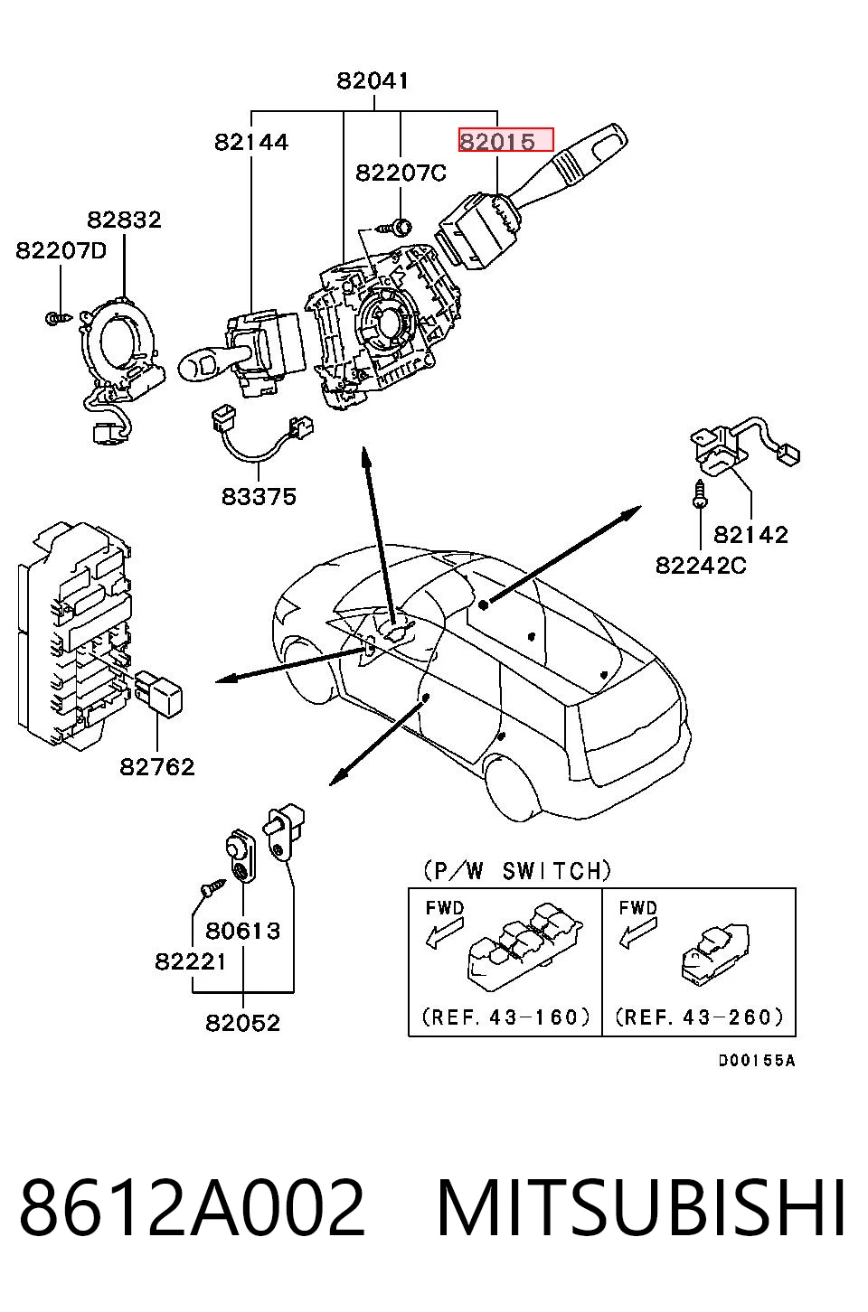 8612A002 Mitsubishi