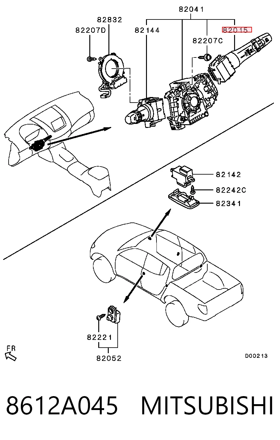 8612A045 Mitsubishi