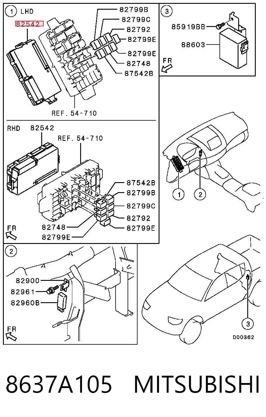 8637A105 Mitsubishi