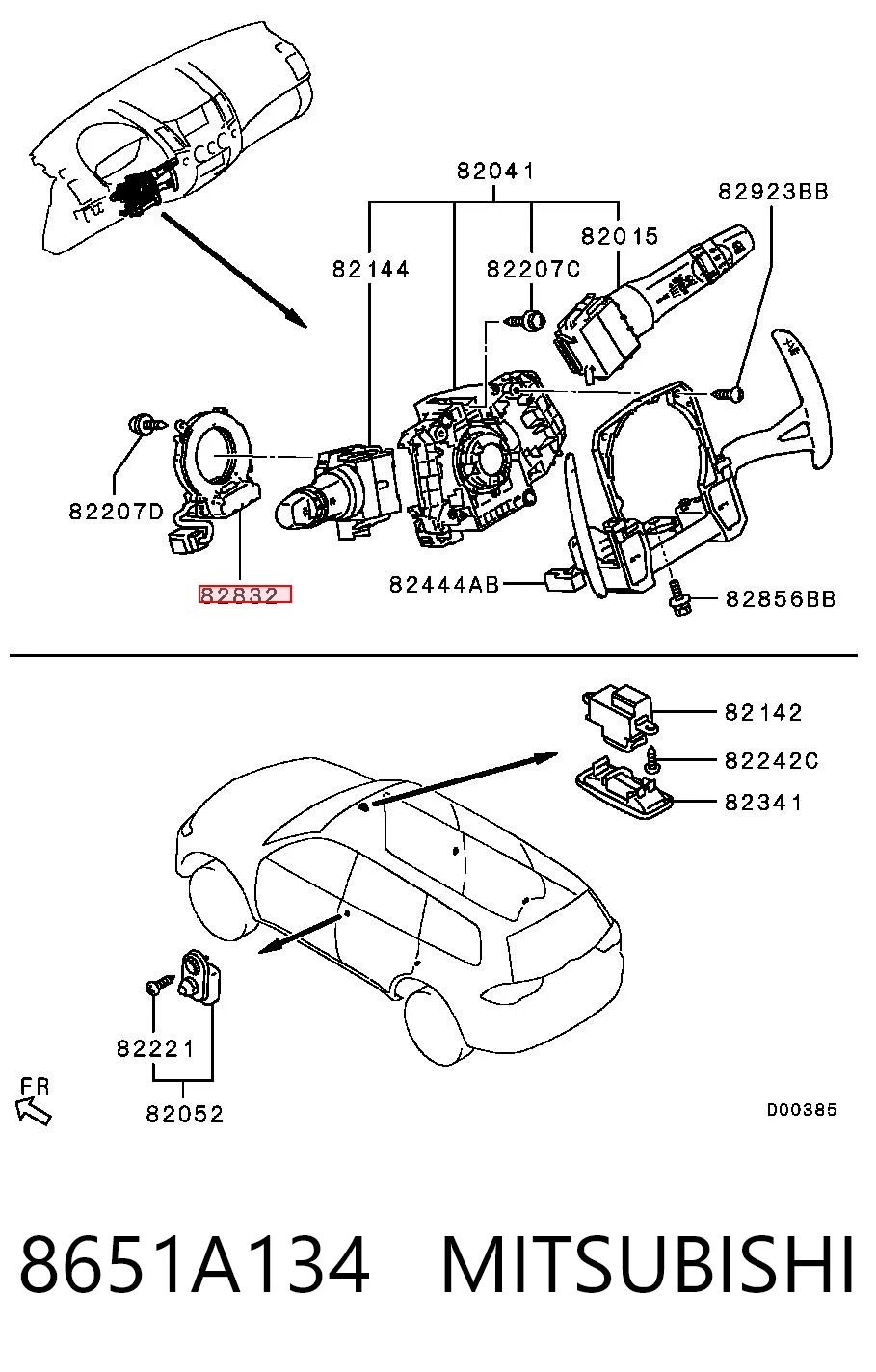 8651A134 Mitsubishi