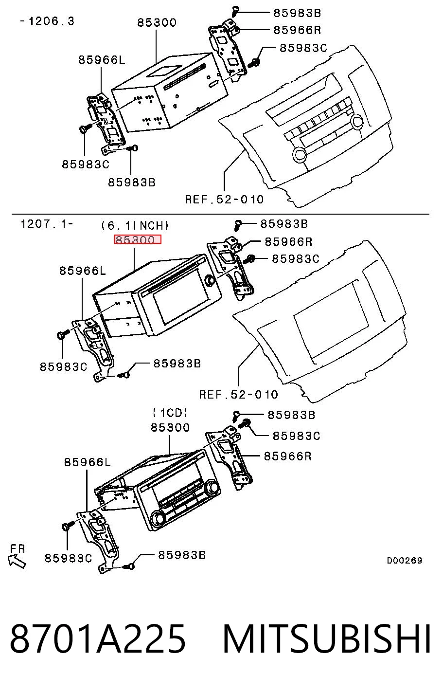 8701A225 Mitsubishi