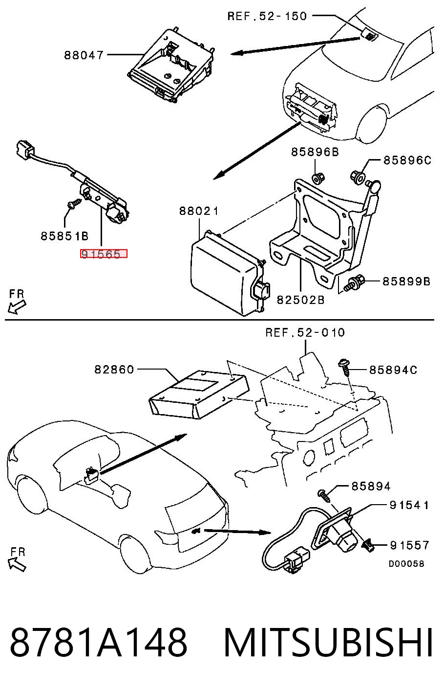 8781A148 Mitsubishi