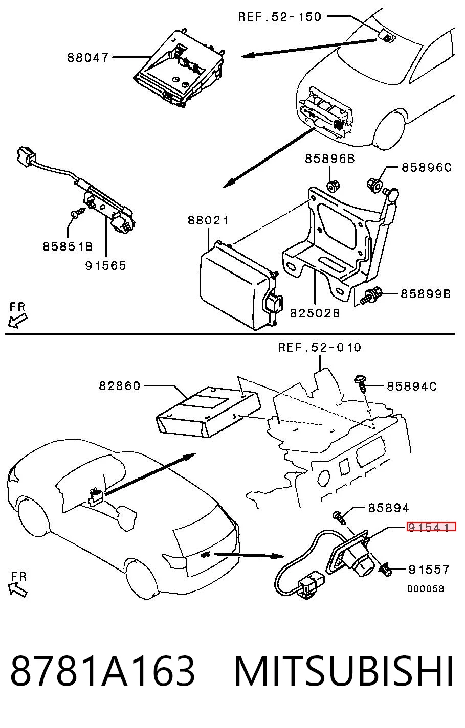 8781A163 Mitsubishi