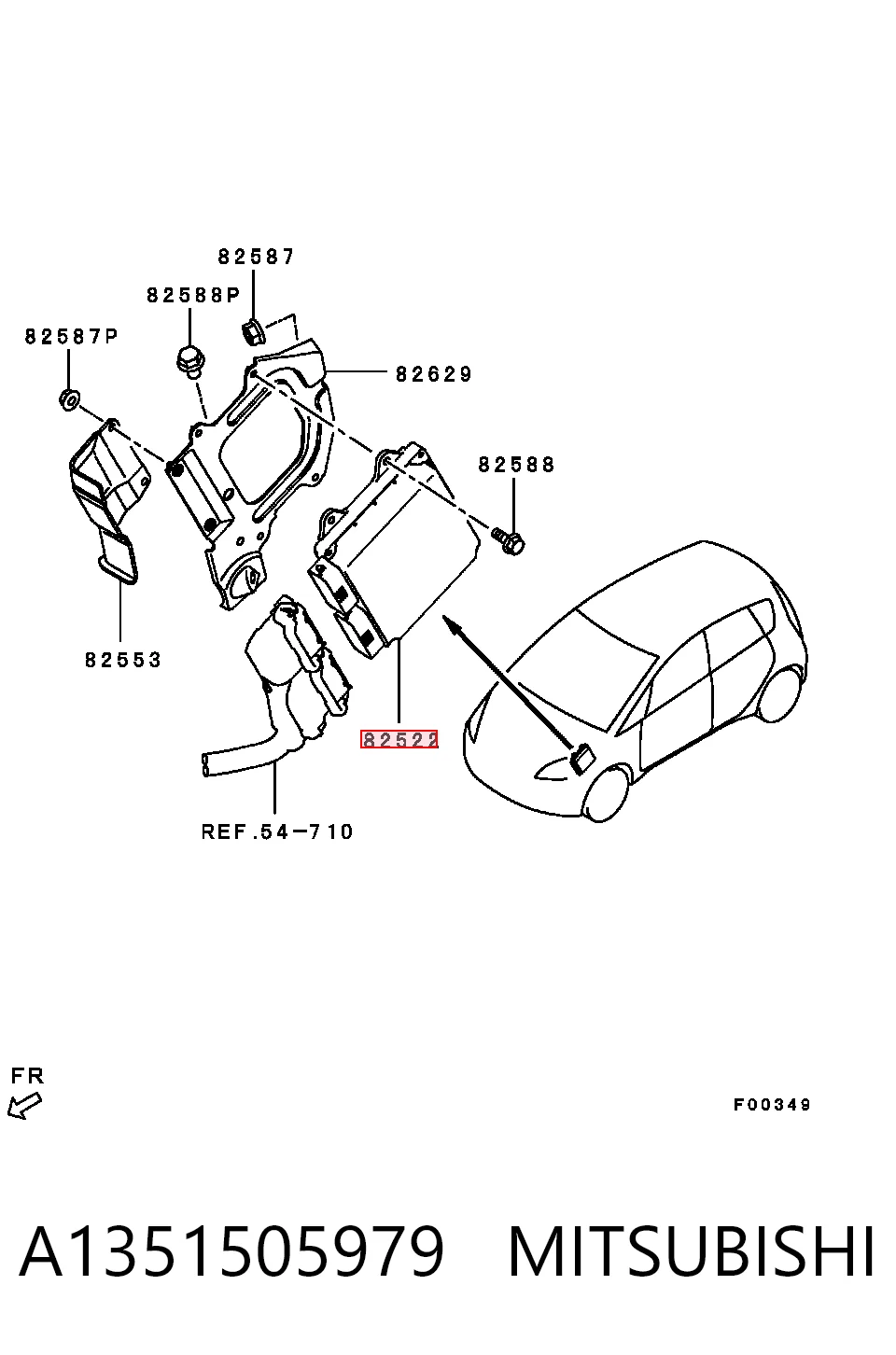 Unidad de control del motor  Mitsubishi Colt VI hatchback (Z3A) (2004 - 2008) precio, desde 124,87 EUR