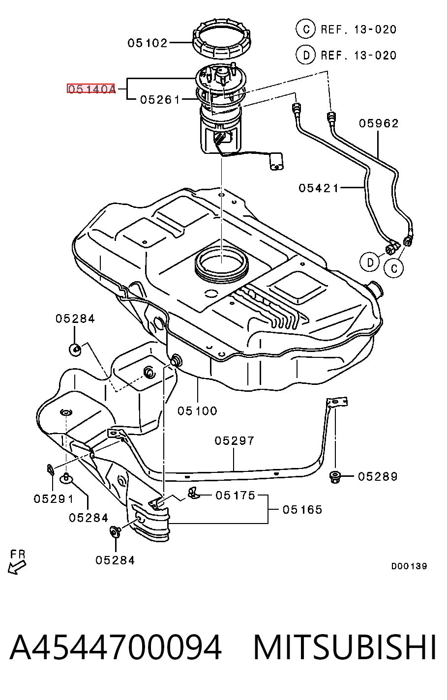 Comprar Bomba de gasolina Mitsubishi Colt VI Z3A