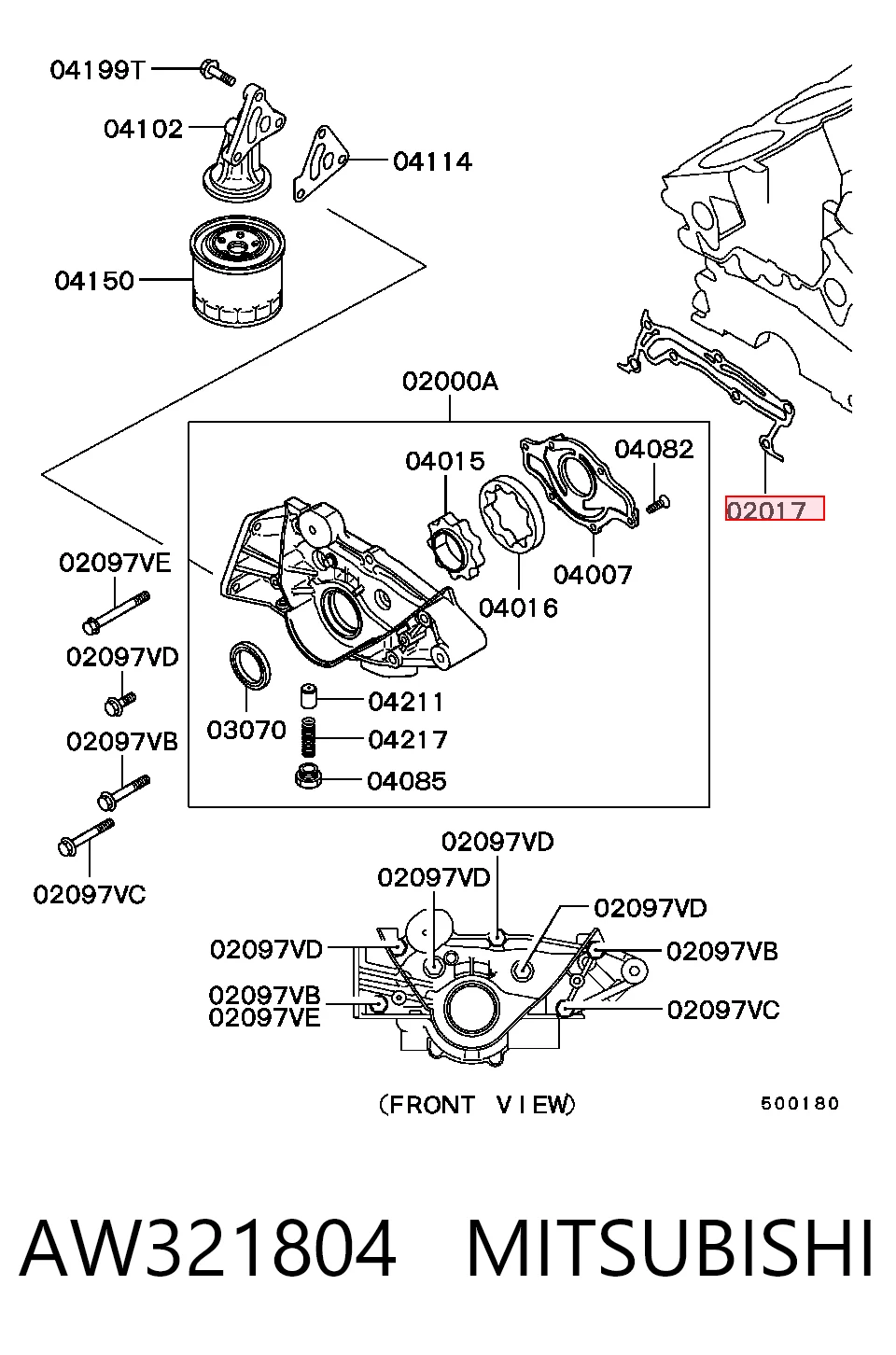 AW321804 Mitsubishi