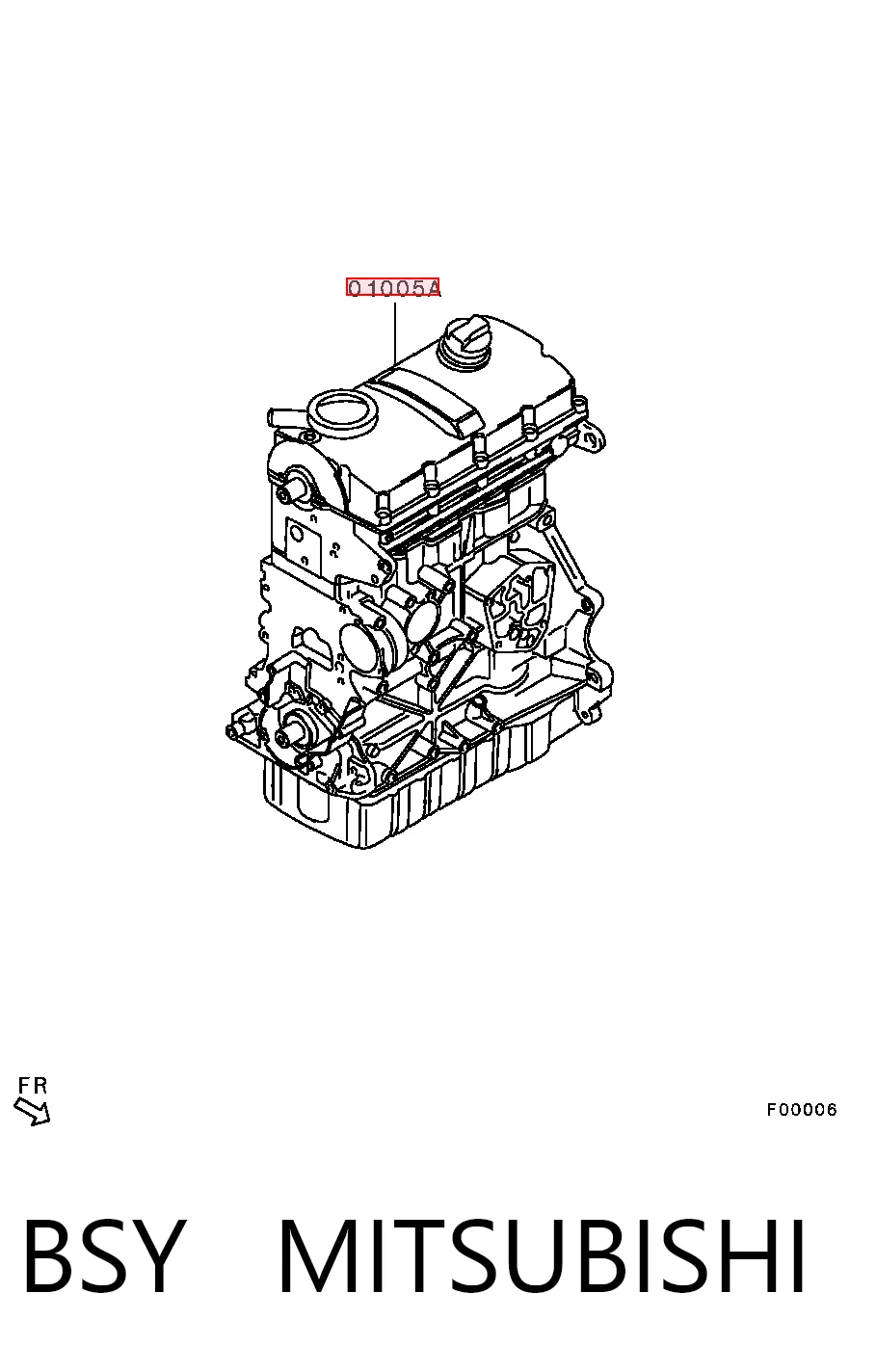 BSY Mitsubishi Motor completo