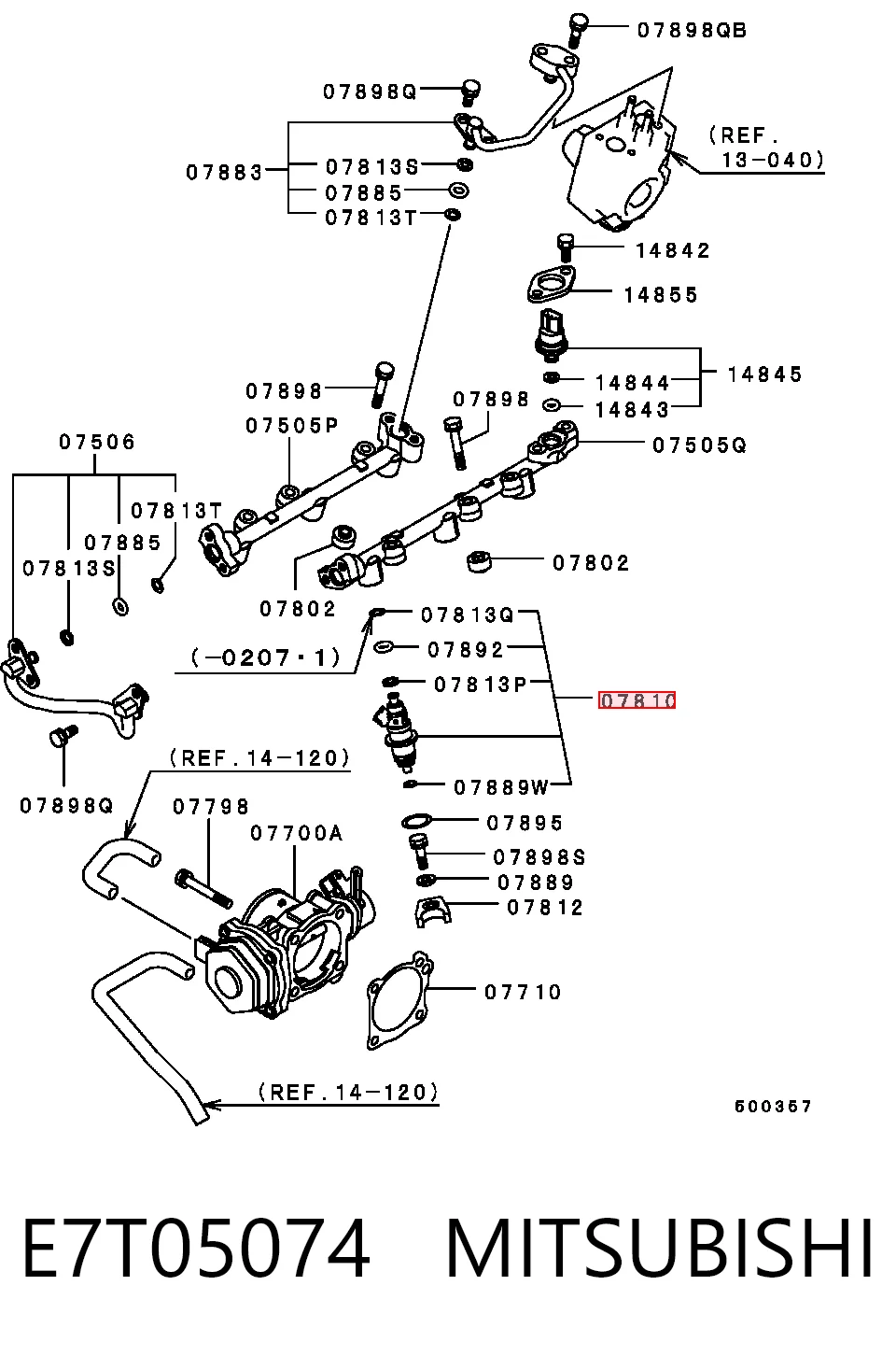 E7T05074 Mitsubishi