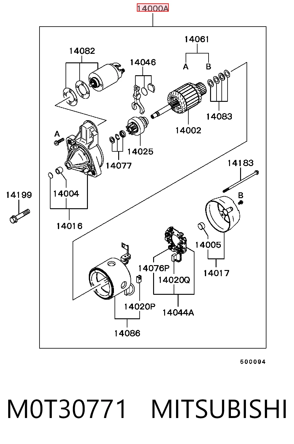M0T30771 Mitsubishi