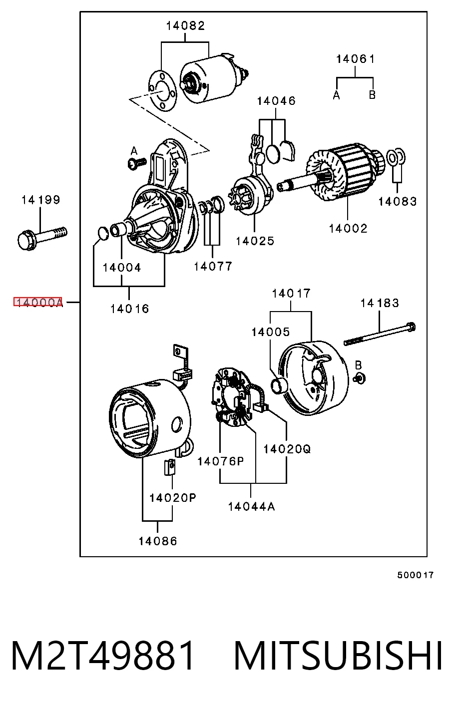 M2T49881 Mitsubishi
