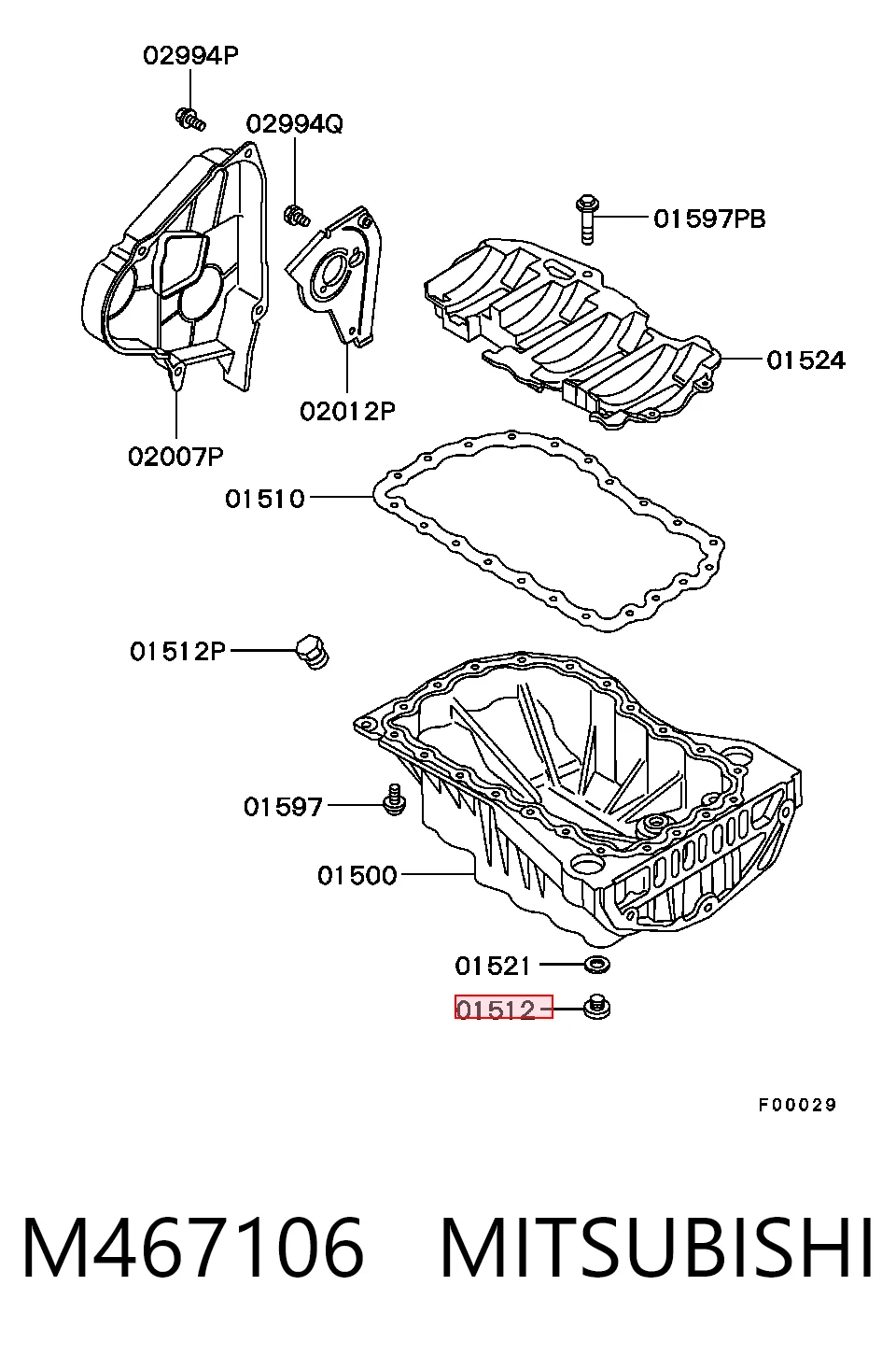 M467106 Mitsubishi