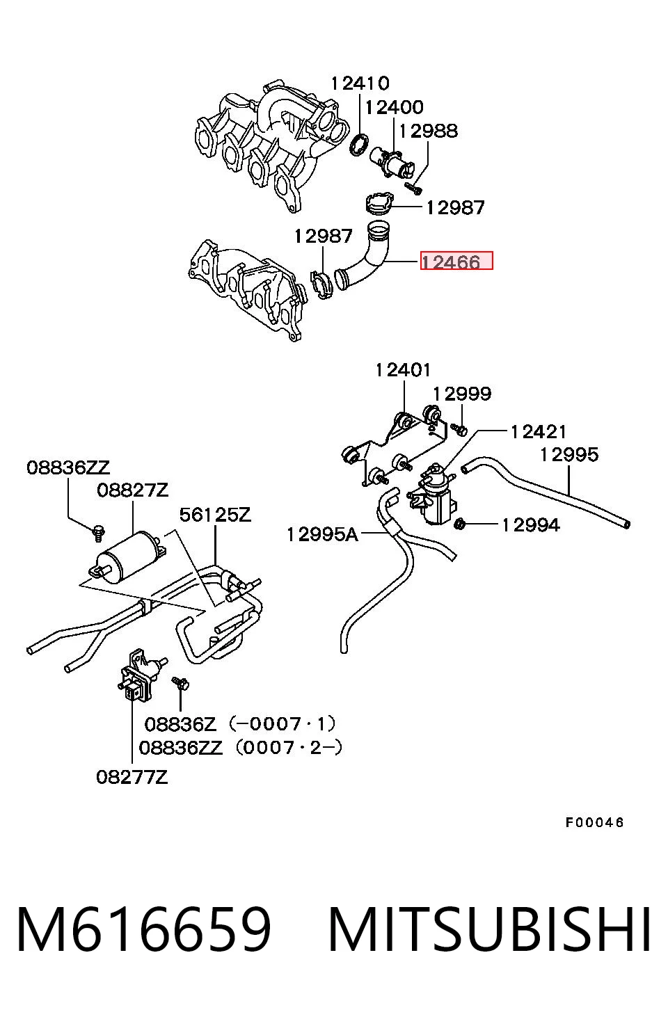 M616659 Mitsubishi