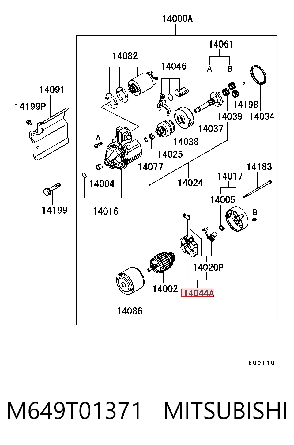 M649T01371 Mitsubishi