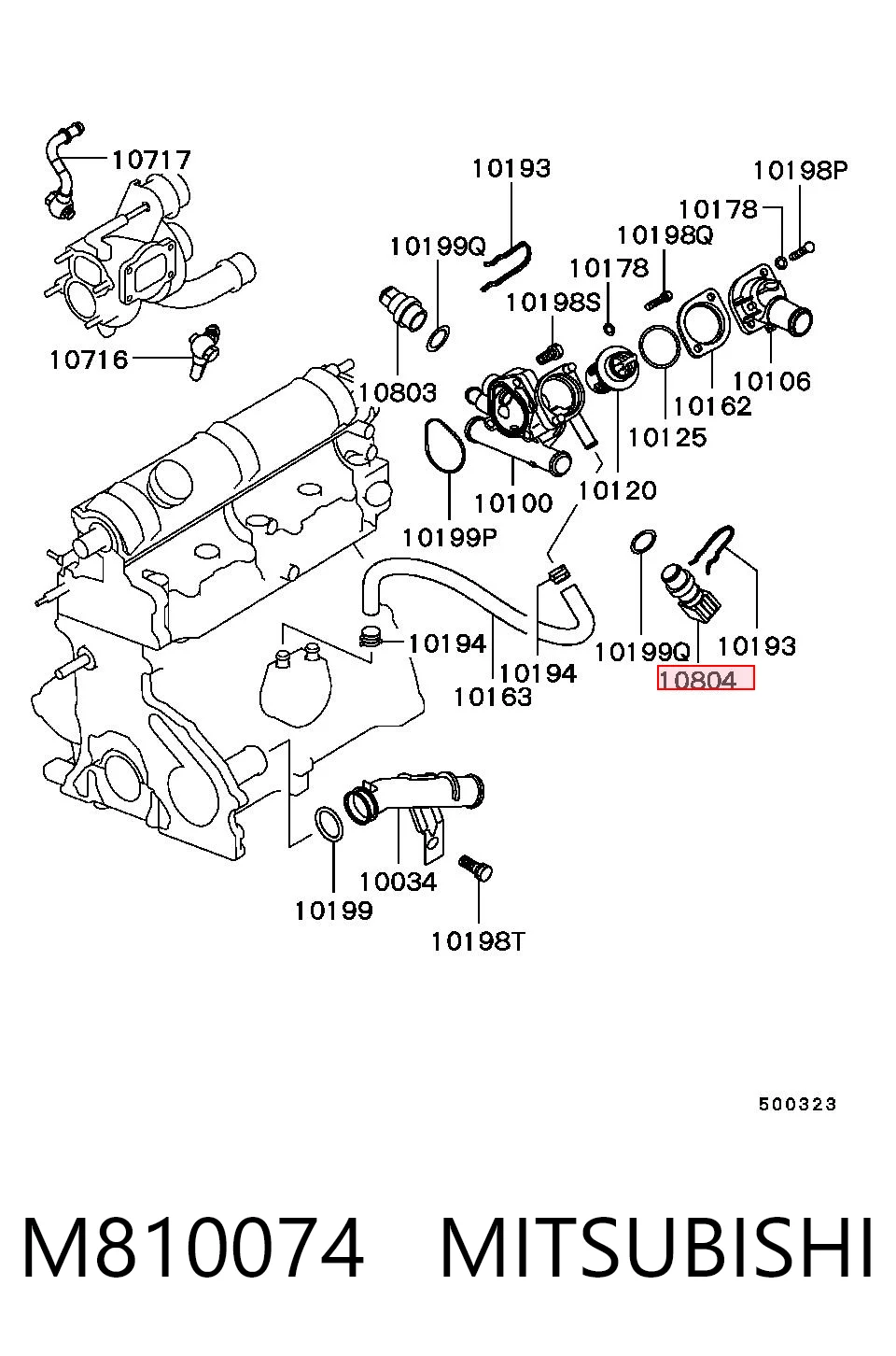M810074 Mitsubishi