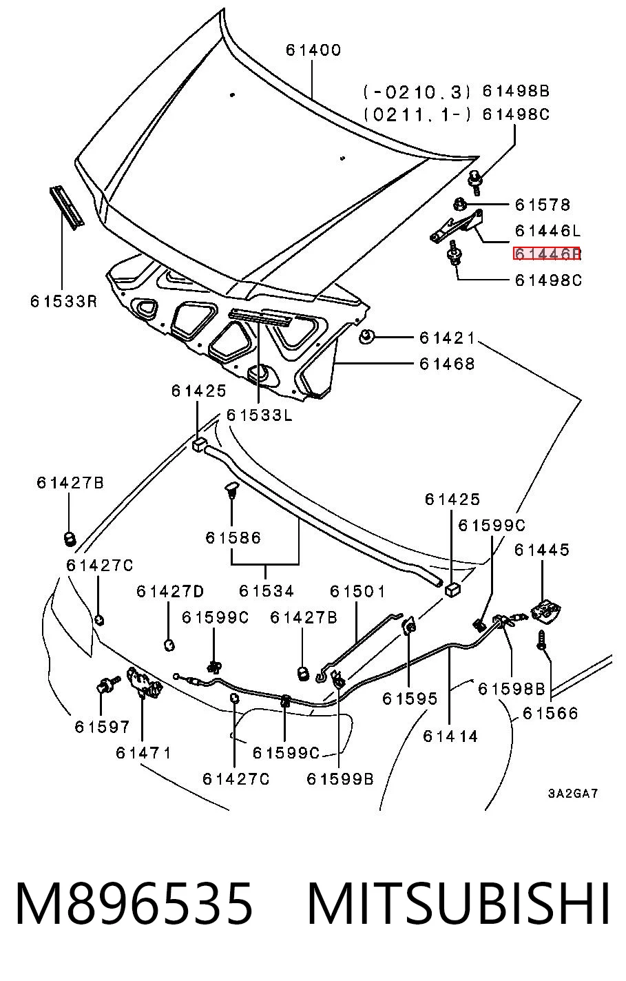 M896535 Mitsubishi