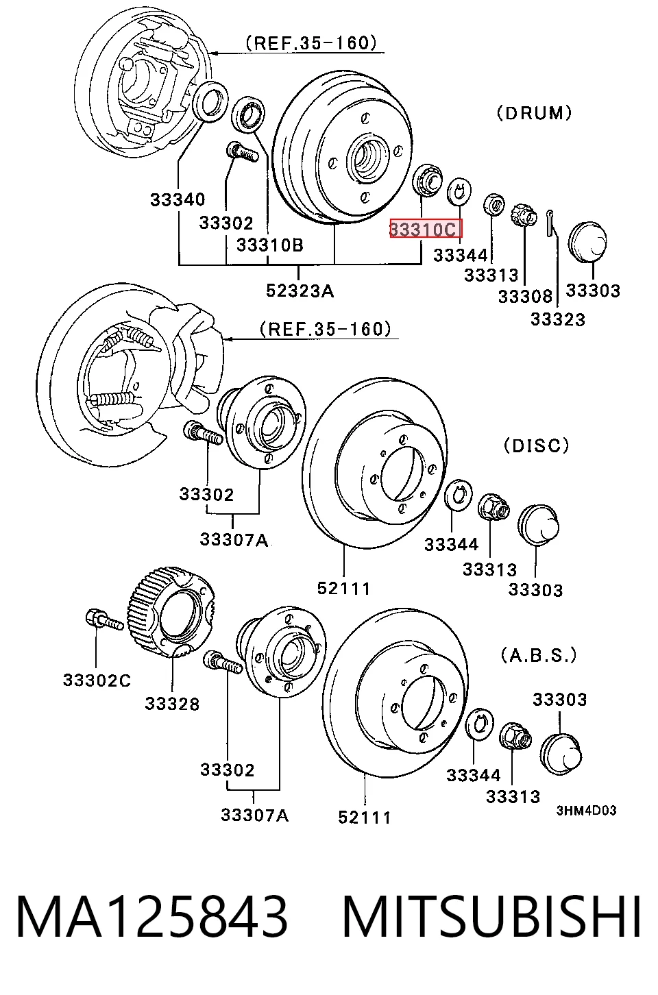 MA125843 Mitsubishi