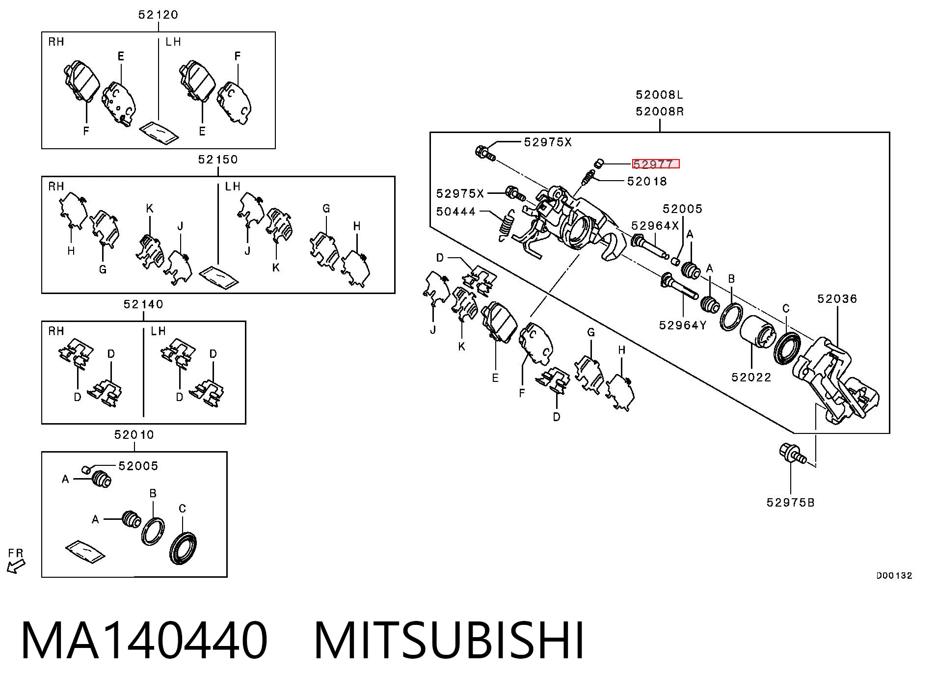 MA140440 Mitsubishi