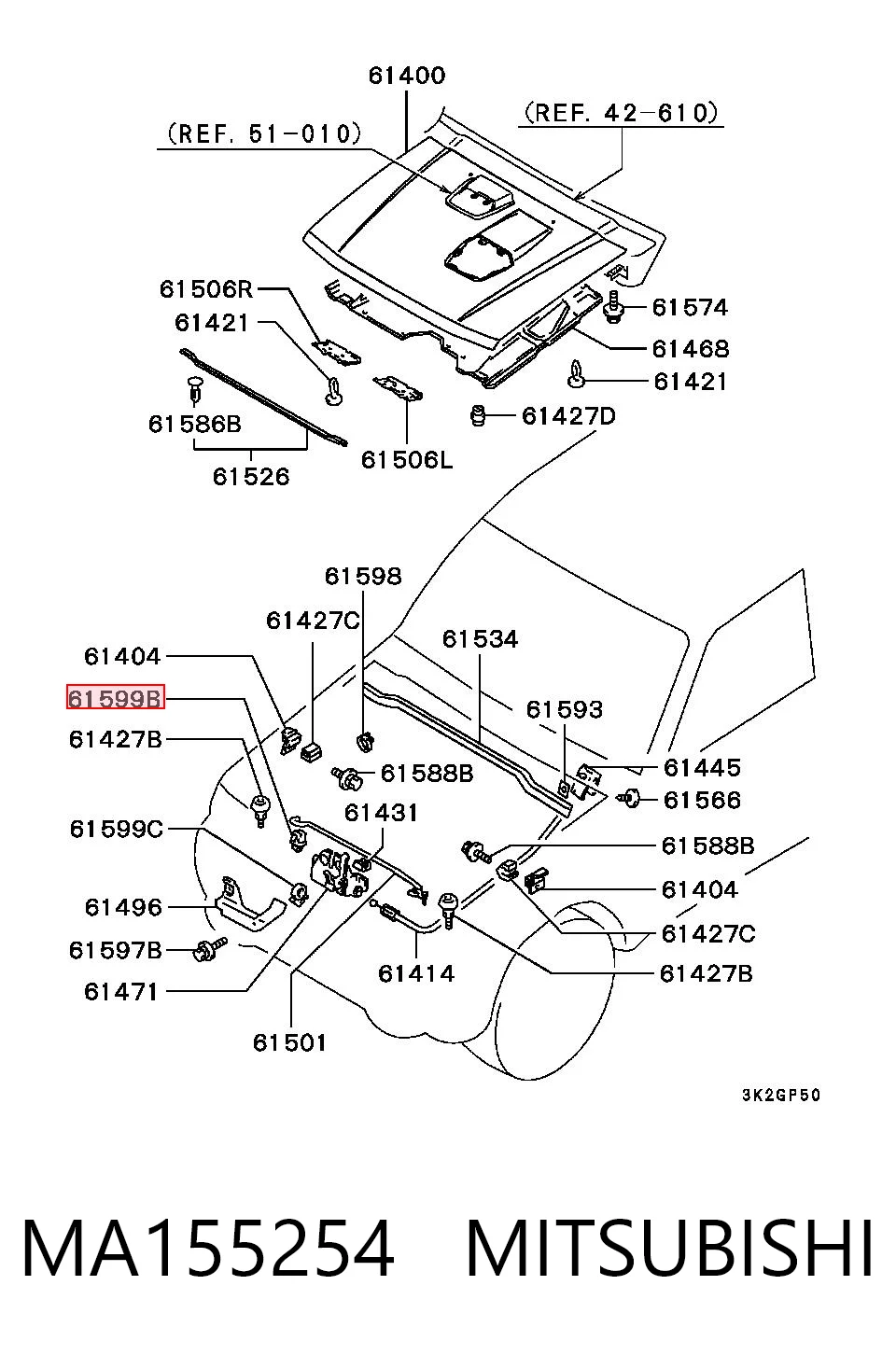 MA155254 Mitsubishi