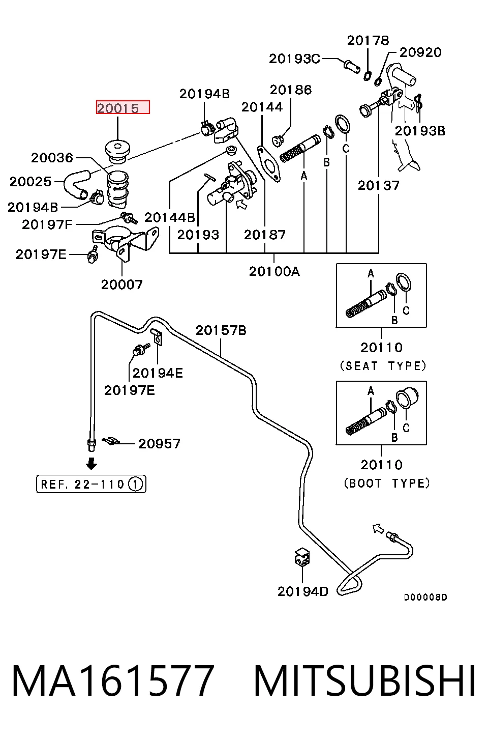 MA161577 Mitsubishi