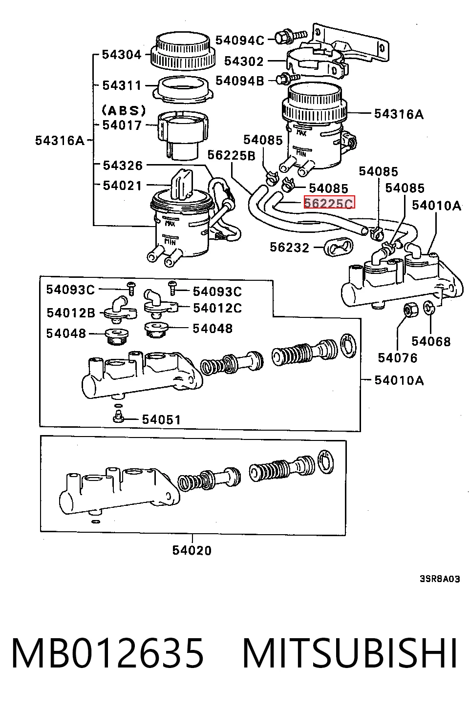 MB012635 Mitsubishi
