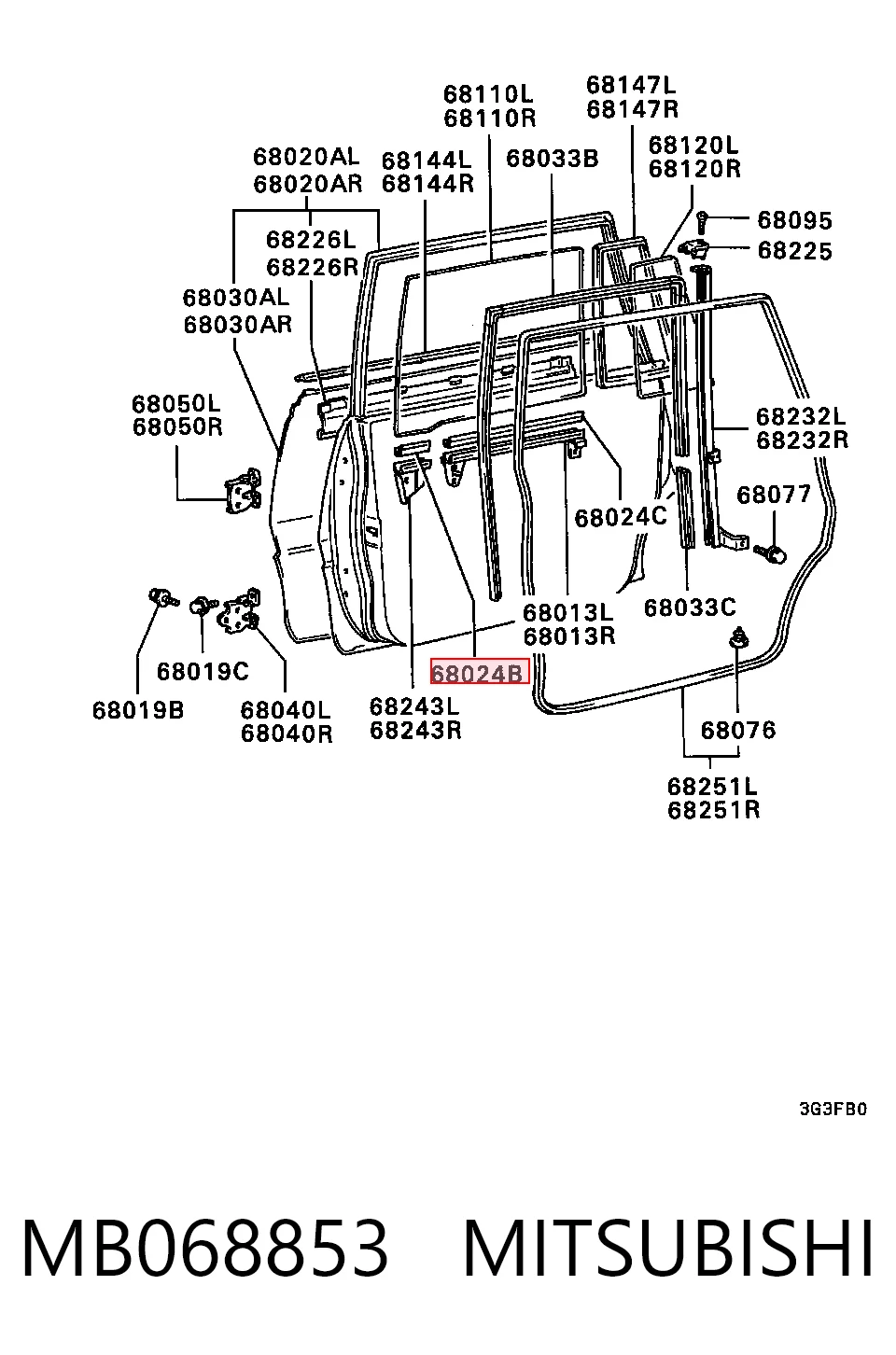 MB068853 Mitsubishi