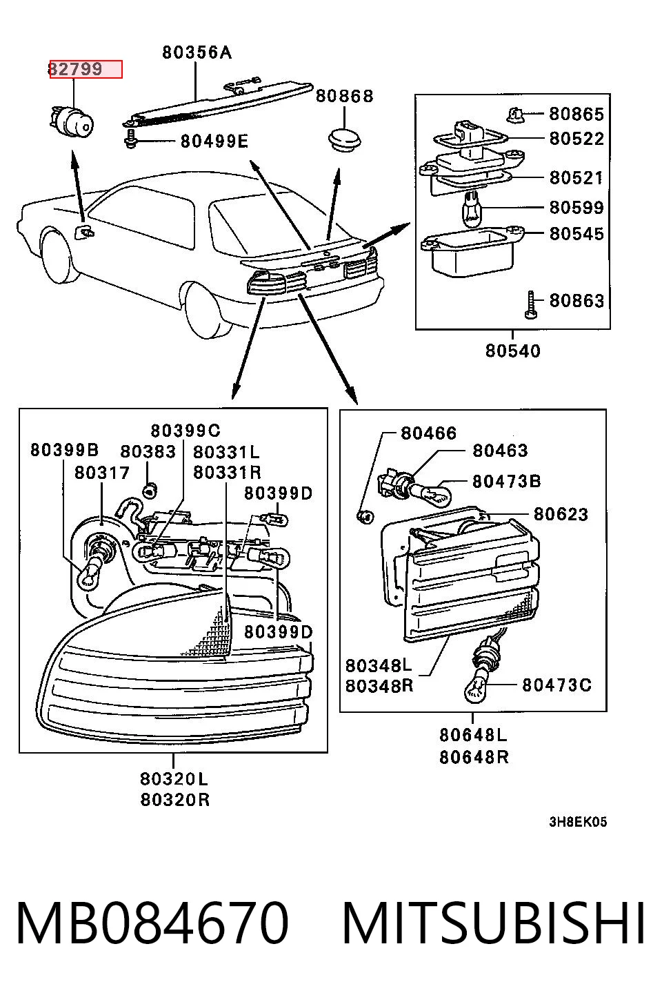 MB084670 Mitsubishi