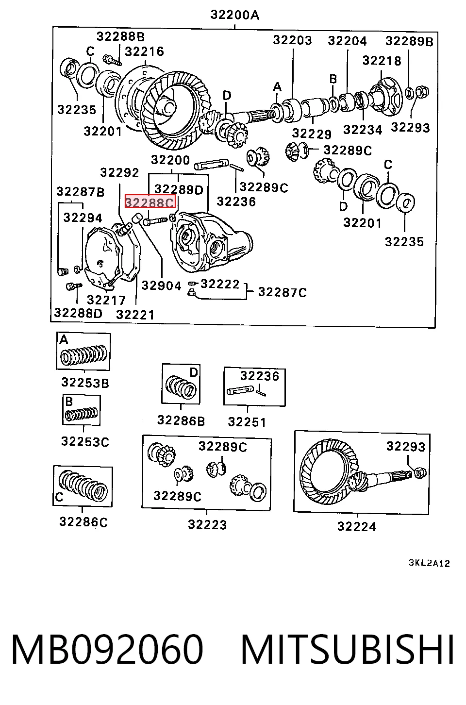 MB092060 Mitsubishi