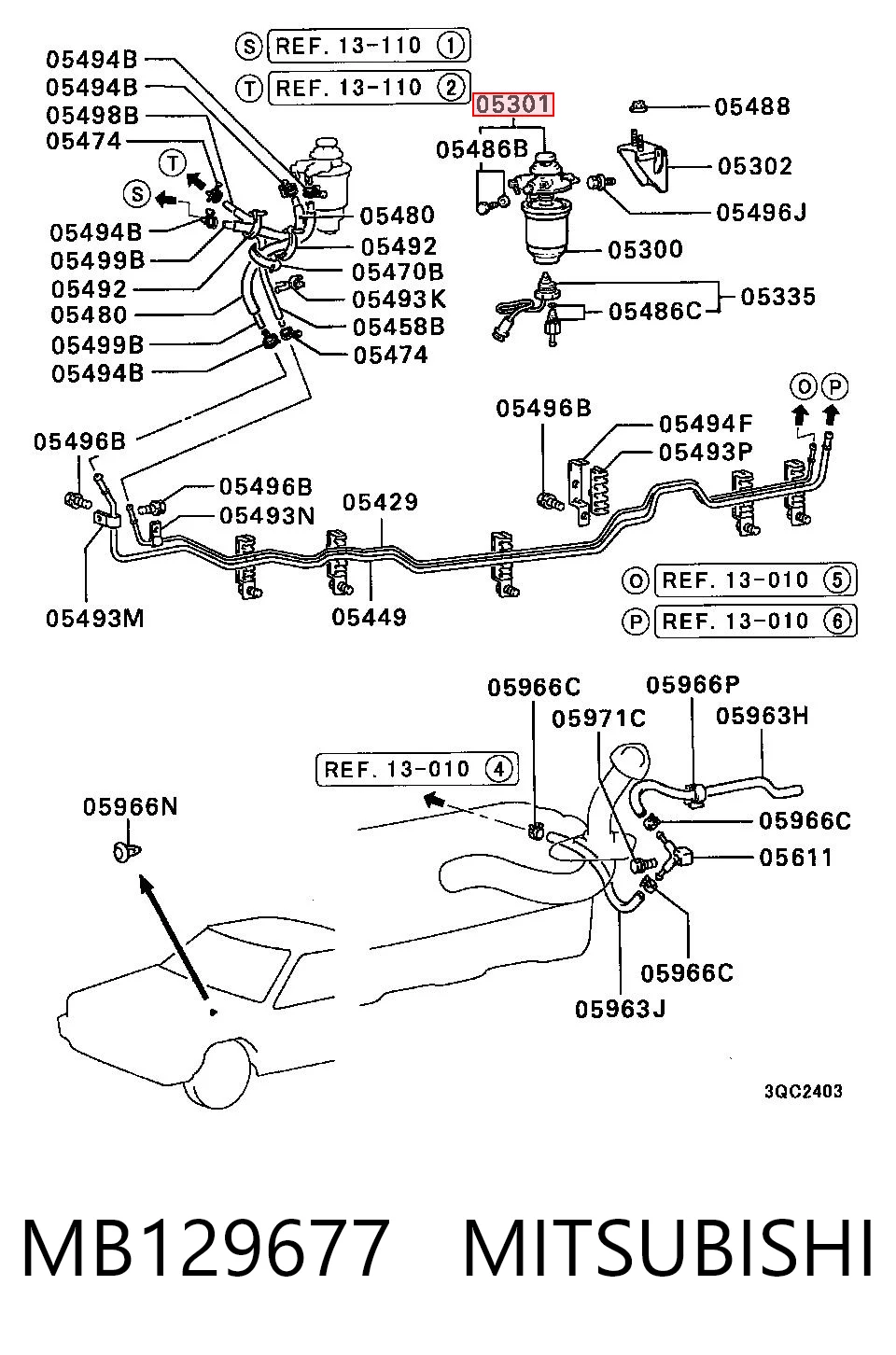 MB129677 Mitsubishi