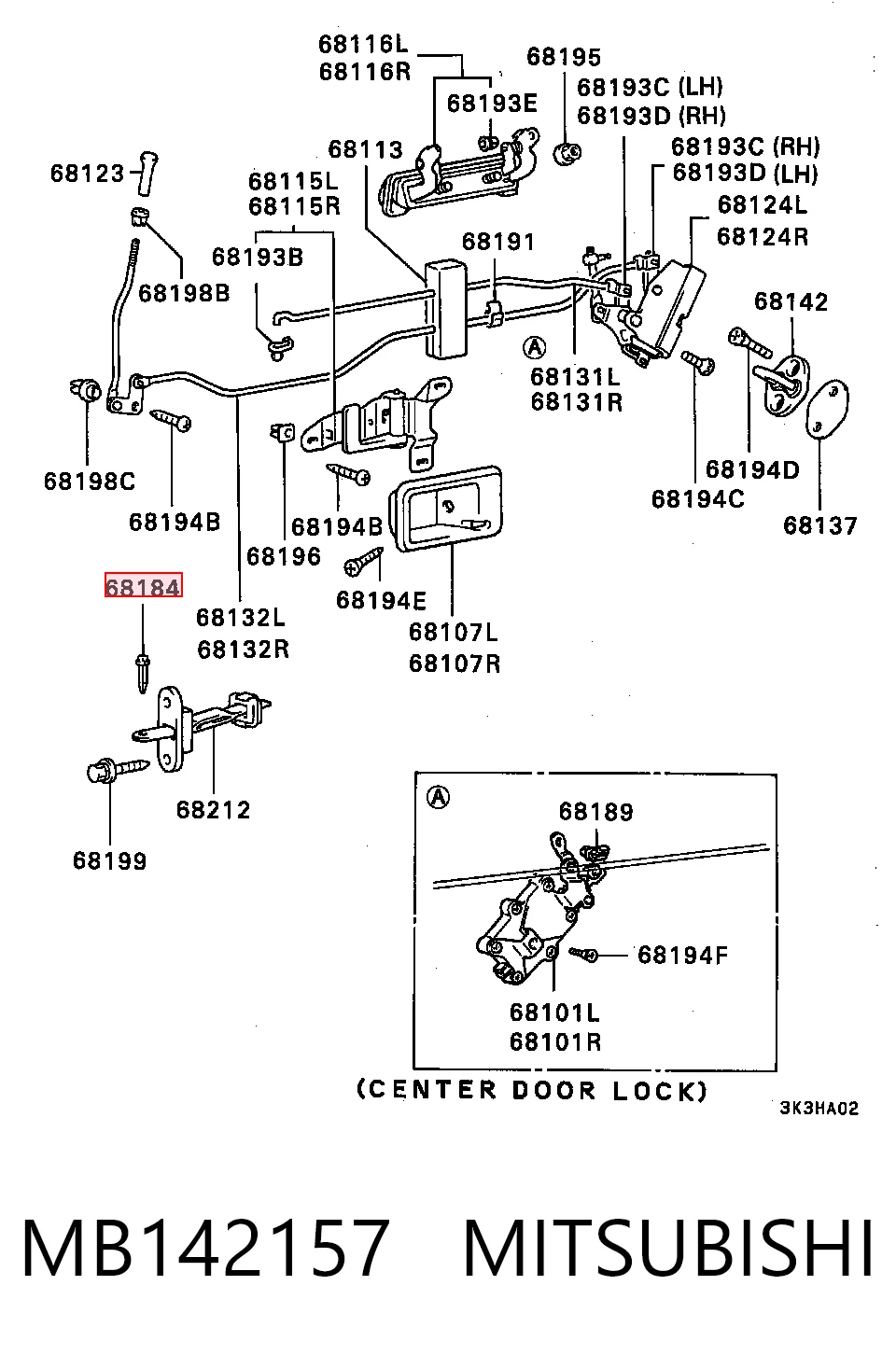 MB142157 Mitsubishi