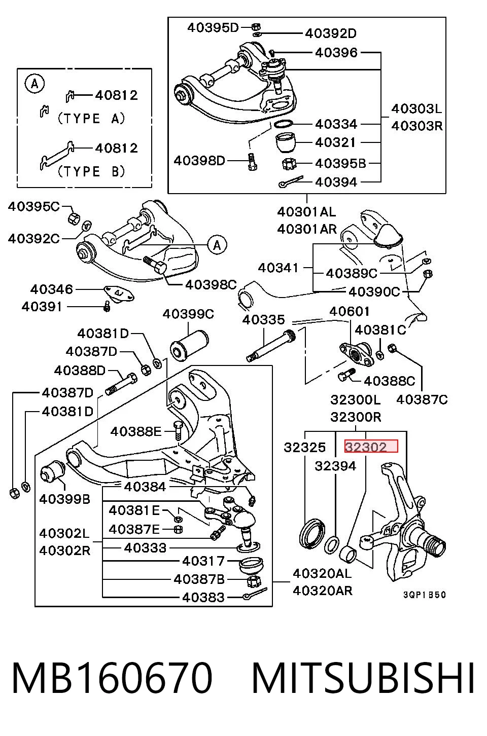MB160670 Mitsubishi