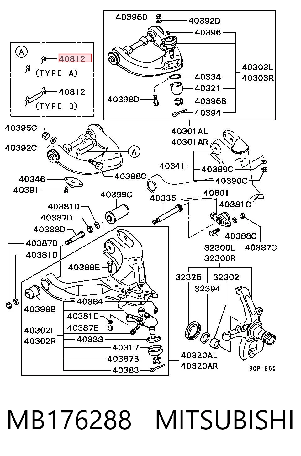 MB176288 Mitsubishi