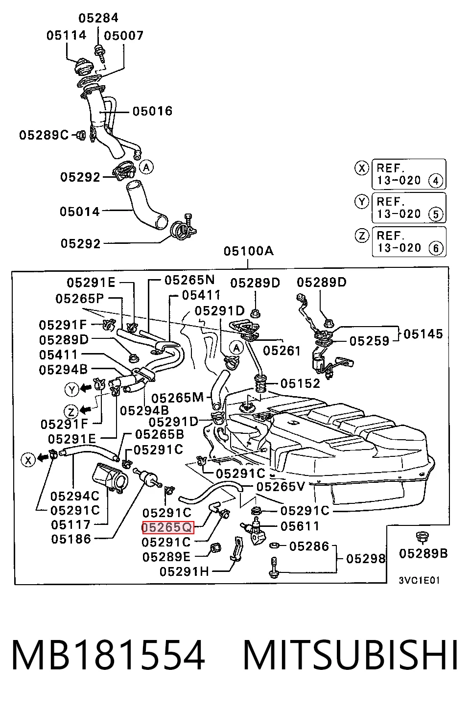 MB181554 Mitsubishi