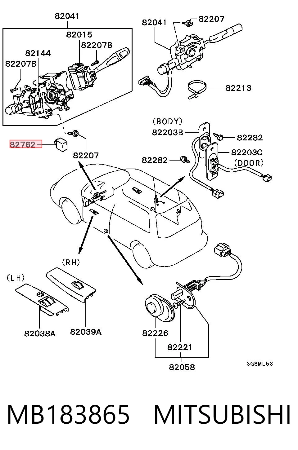 MB183865 Mitsubishi