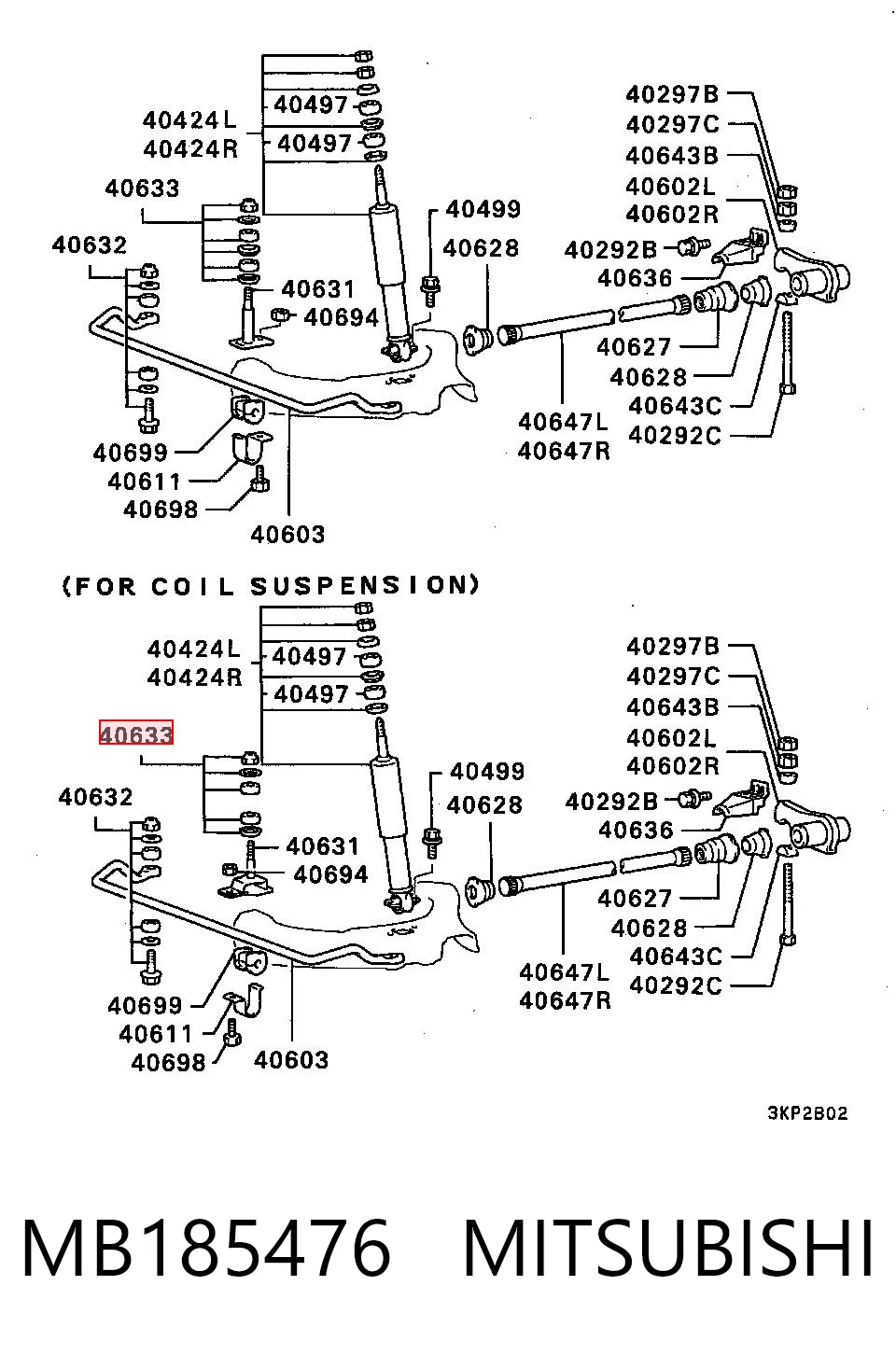 MB185476 Mitsubishi