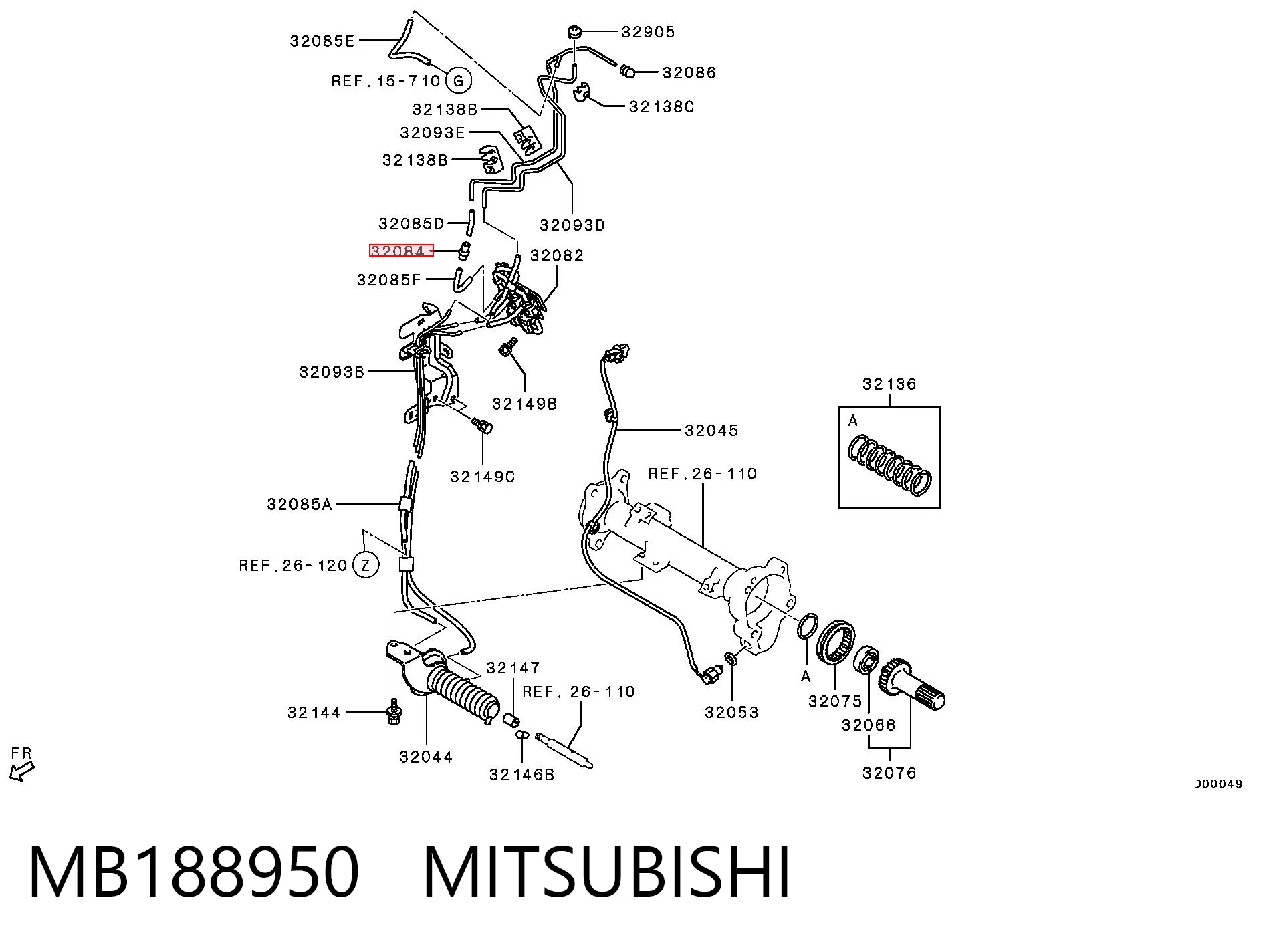 MB188950 Mitsubishi