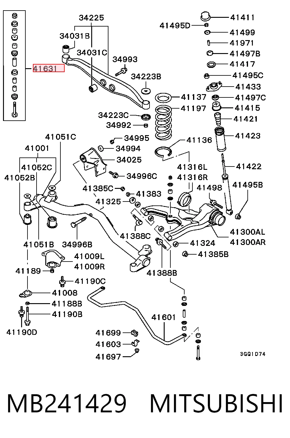 MB241429 Mitsubishi