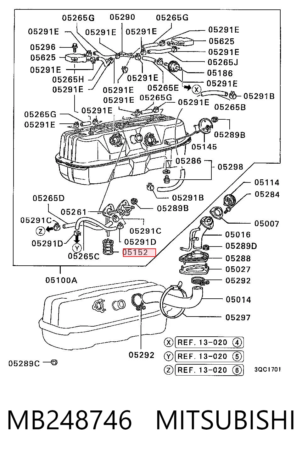 MB248746 Mitsubishi