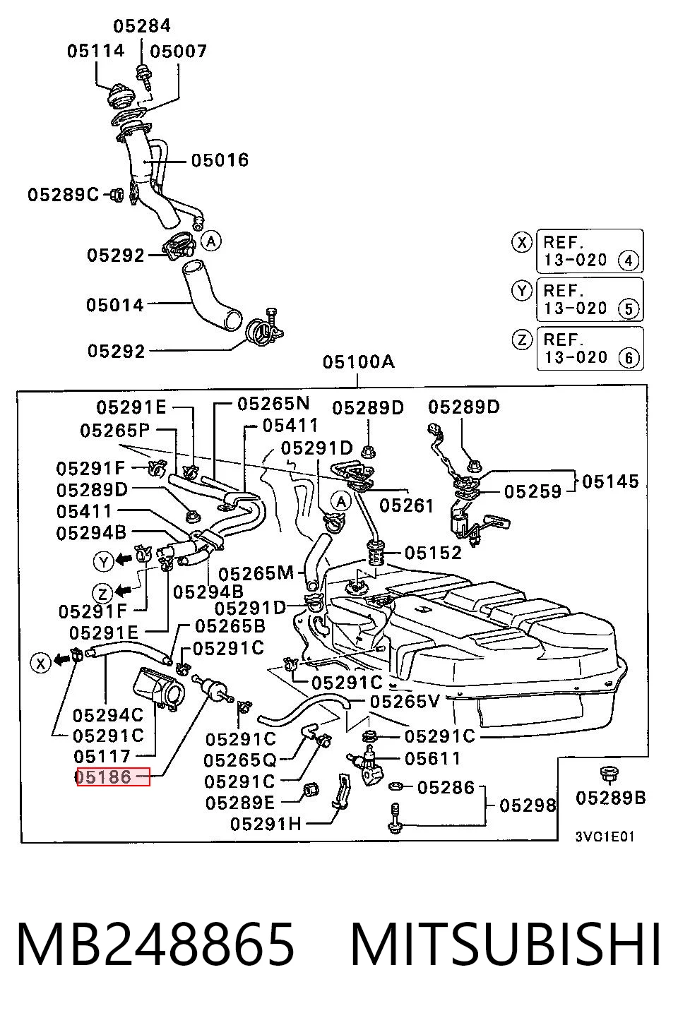 MB248865 Mitsubishi