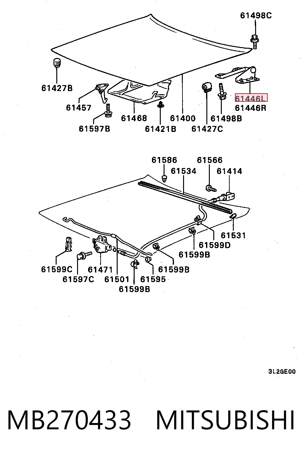 MB270433 Mitsubishi