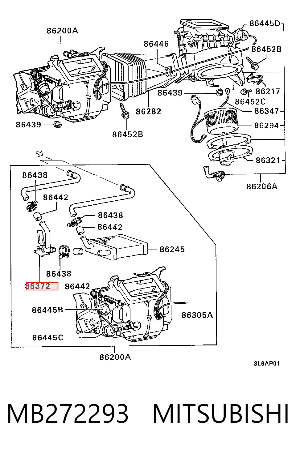 MB272293 Mitsubishi