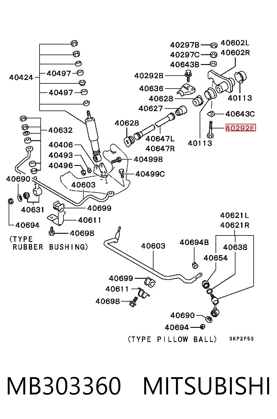 MB303360 Mitsubishi