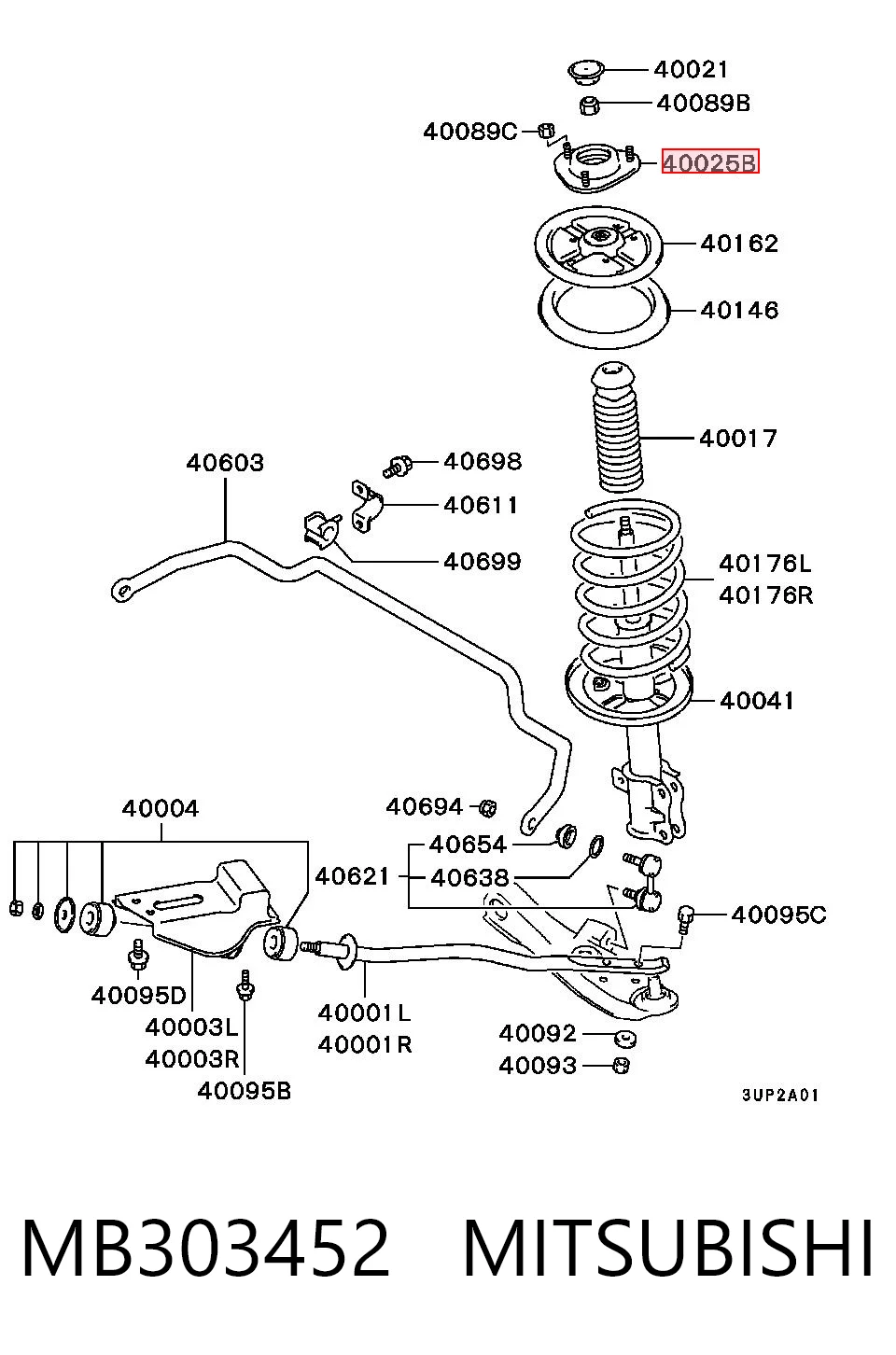 MB303452 Mitsubishi