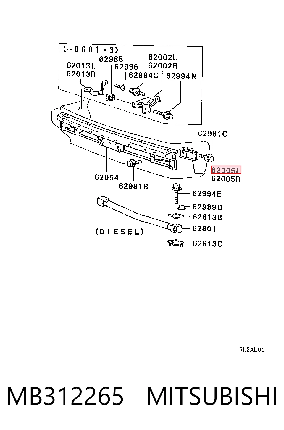 MB312265 Mitsubishi